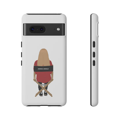 Director's Chair - Andrea Arnold - White Tough Phone Case