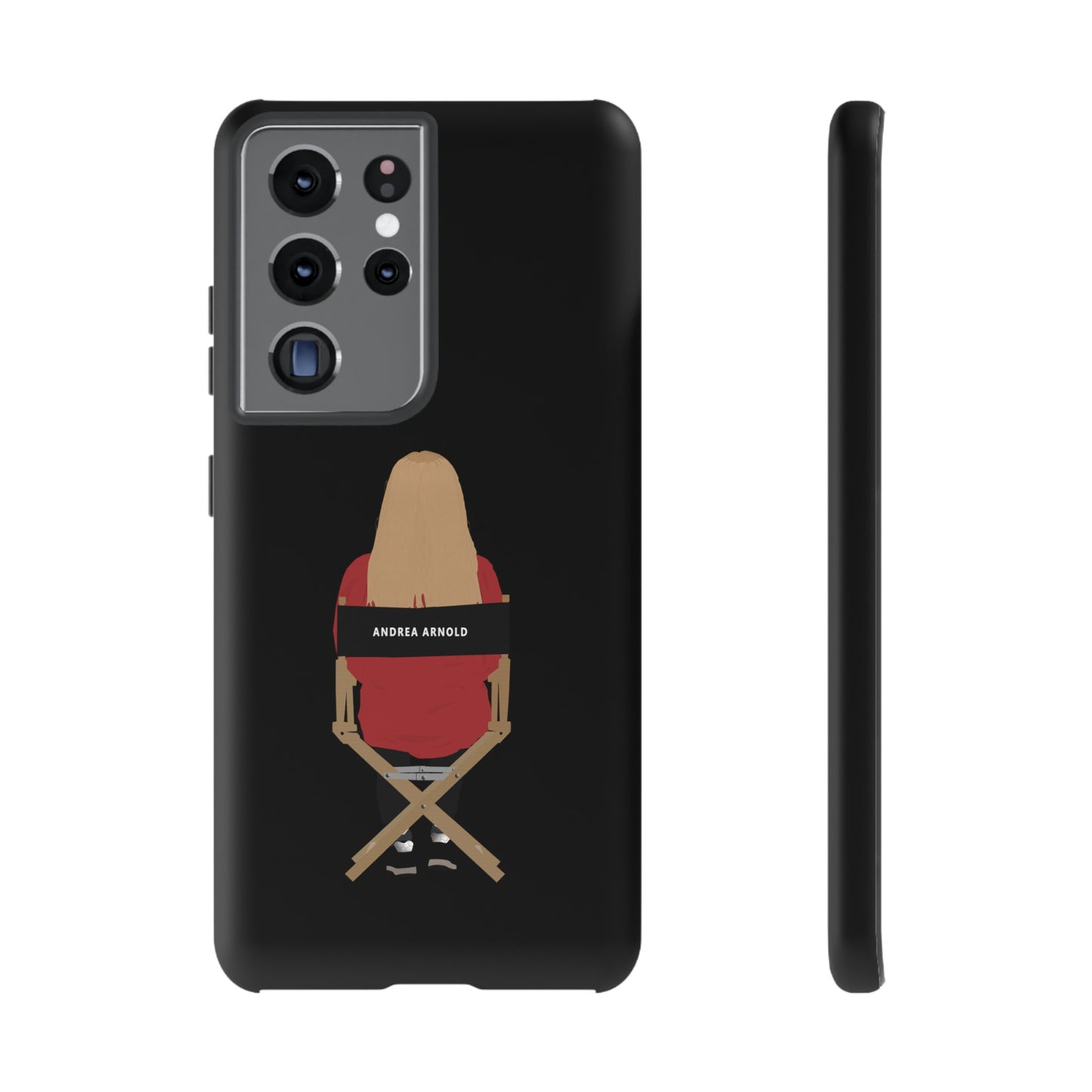 Director's Chair - Andrea Arnold - Black Tough Phone Case